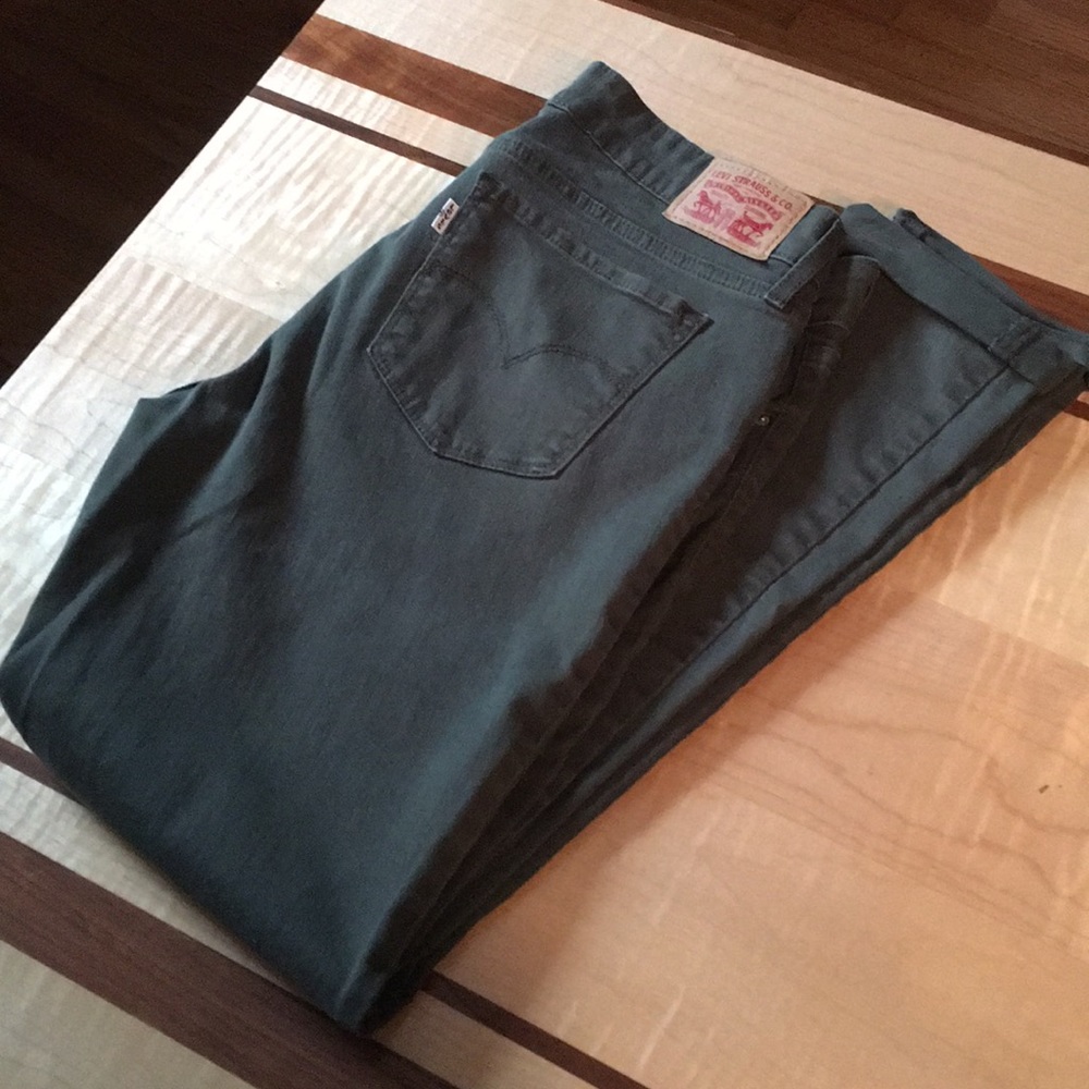 Levi’s 511 Women’s Skinny Jeans Olive Green